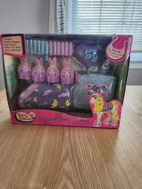 Vintage Unopened 1990s Sassy Stables Slumber Party Horse Accessories